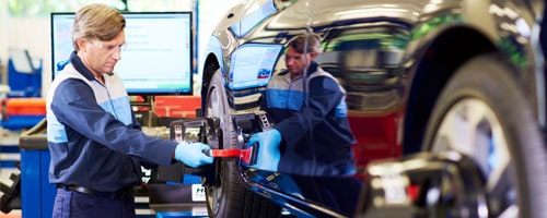 Wheel alignment